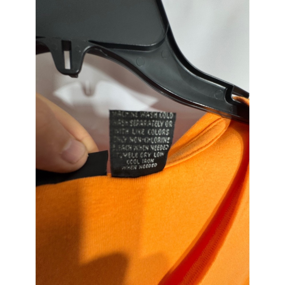 Preswick & Moore Womens Plus 1X Orange Scoop Neck Pleated Front Tank Top NWT - Picture 9 of 10
